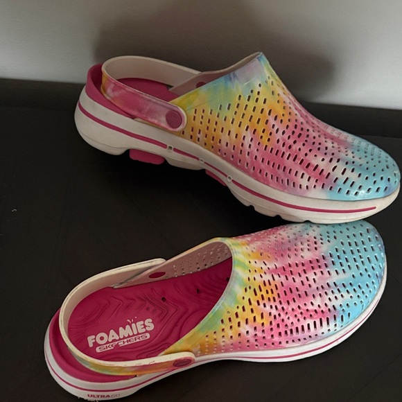 Skechers Foamies Women's Colorful Mules -SIZE 10 Women - Picture 2 of 4